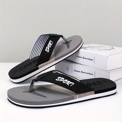 Men's Indoor Casual Flip Flops Summer Home Slippers