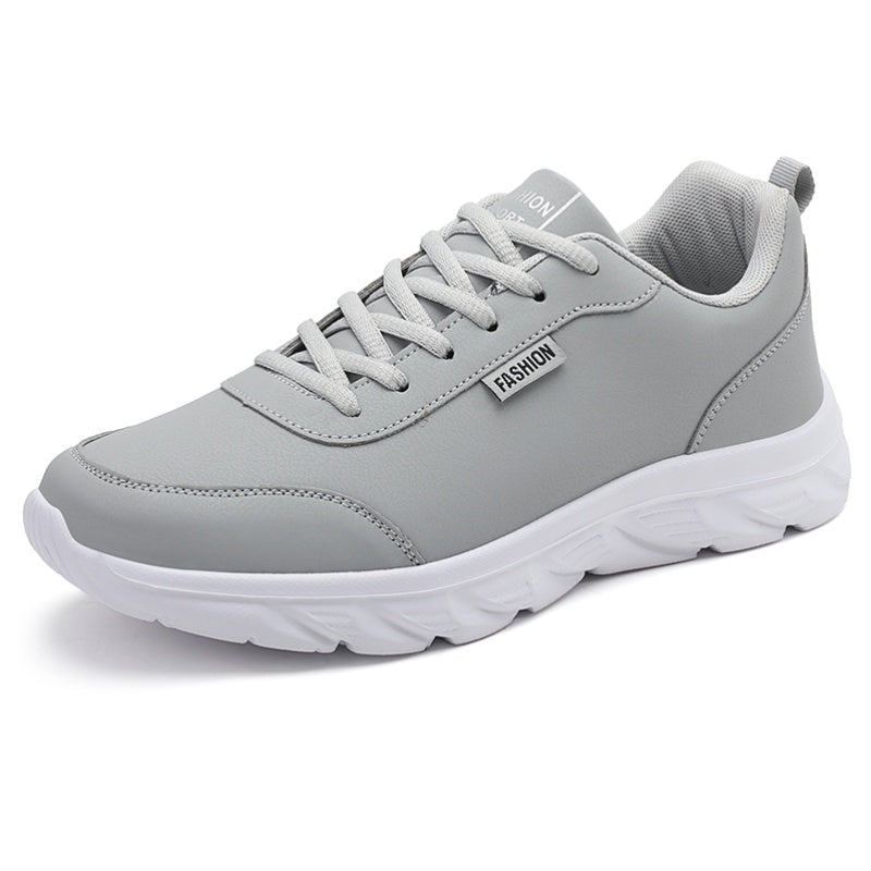 Men's Lace up Sneakers Casual Walking Shoes Easy to Clean