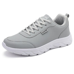 Men's Lace up Sneakers Casual Walking Shoes Easy to Clean