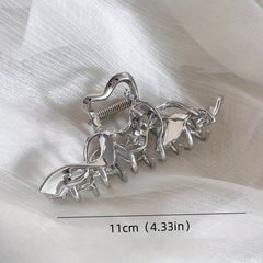 7pcs Metal Hair Claw Matte Shark Claw Hair Accessories