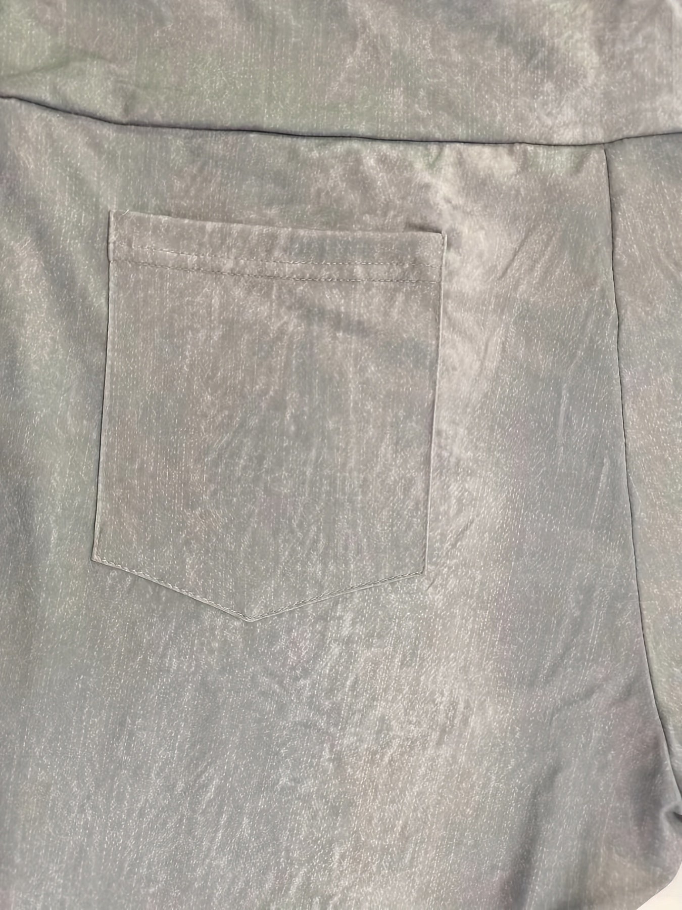 Women's Plus Denim Print High Rise Flare Leg Pants
