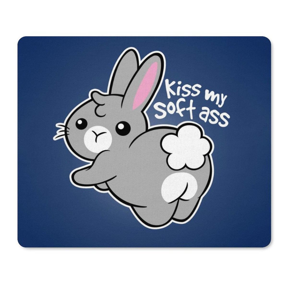 Funny Animal Gaming Mouse Mat 7x8 6 Inch Non Slip Rubber Base Thick Mousepad