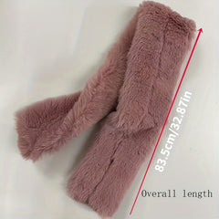 Winter Fashion Plush Scarf & Earmuffs Set for Men