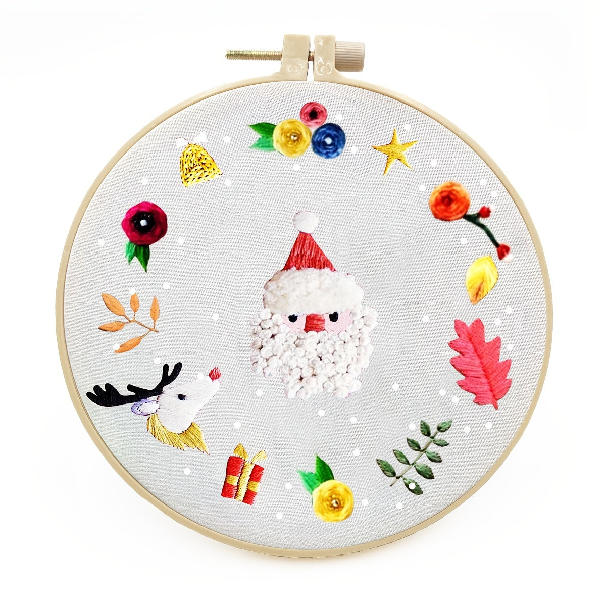 DIY Santa 3D Embroidery Material Bag