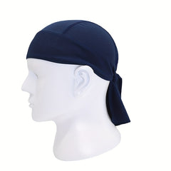 Mesh Long Tail Pirate Hat Hip Hop Bandana Cycling Summer Sports