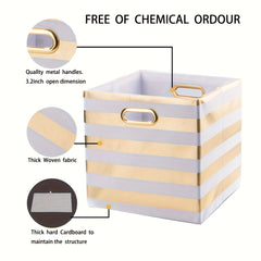 2pack Foldable Storage Boxes Home Decor