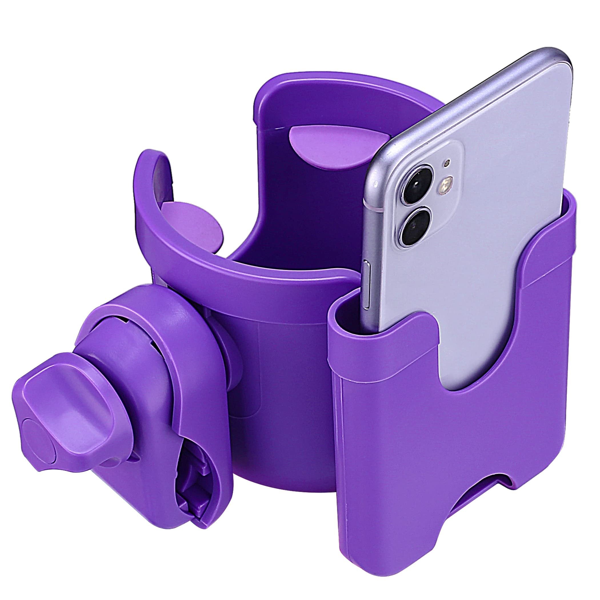 Universal Stroller Cup Holder with Phone Holder