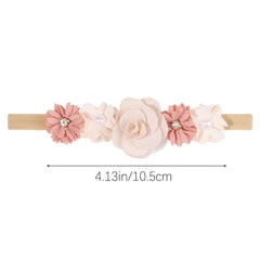 3pcs Flowers Headband Hairband Hair Accessories For Baby Girls