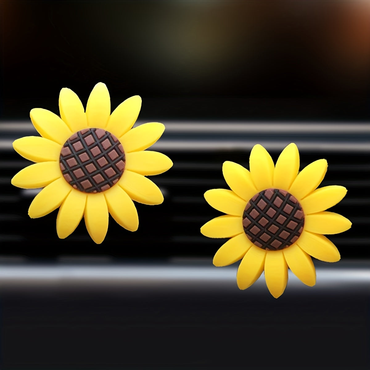 Sunflower Car Aromatherapy Clip with Tablets