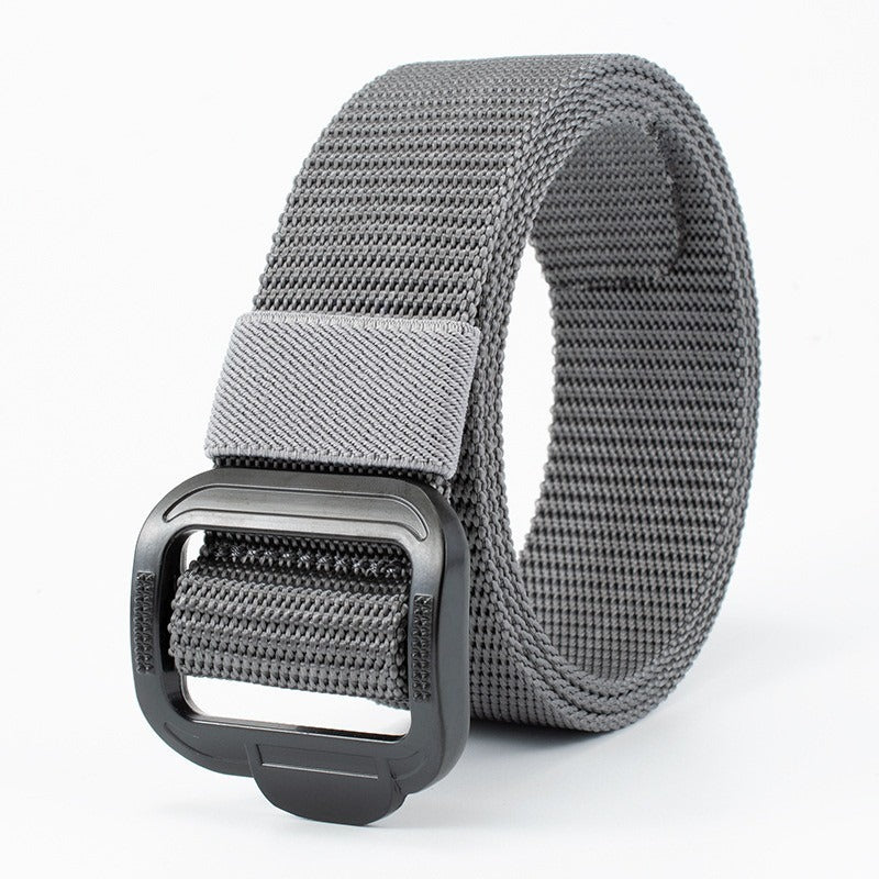 Outdoor Tactical Nylon Braided Men's Belt Sports Safety Belt