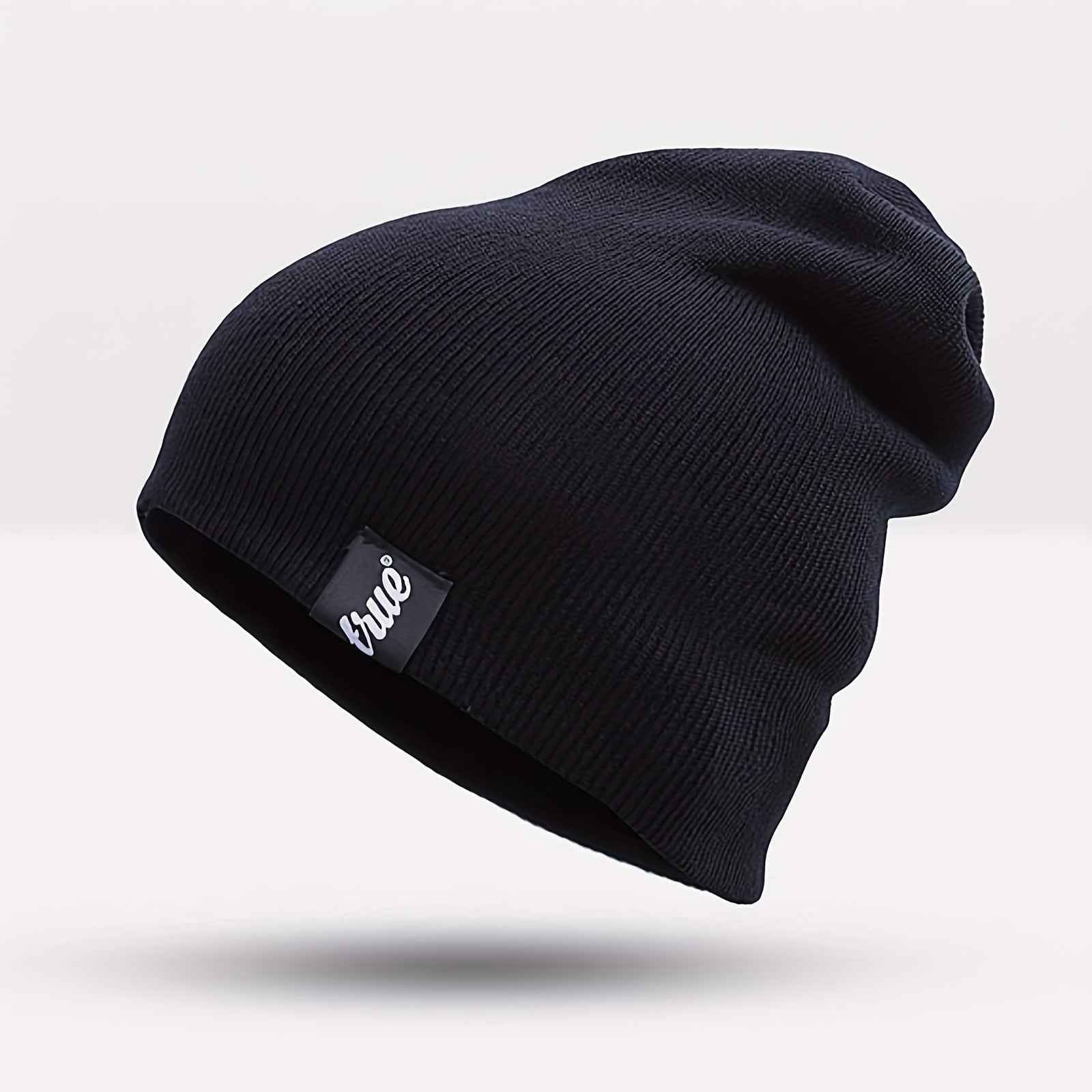 Warm Knitted Slouchy Beanie Solid Skull Cap Unisex Knit Hat