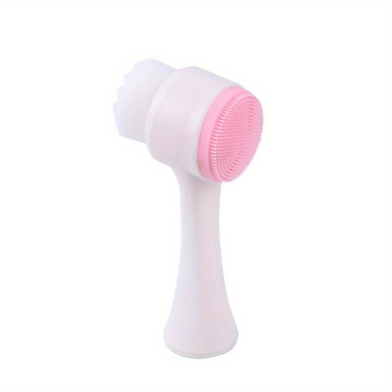 Facial Cleansing Brush Soft Bristle Exfoliator Makeup Skincare