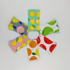 6pcs Fruit Series Cotton Cloth Set for DIY Patchwork