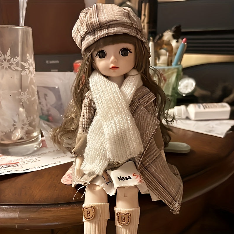 Anime Style Doll Mixed Colors Poseable Figure Collectible Display Collection