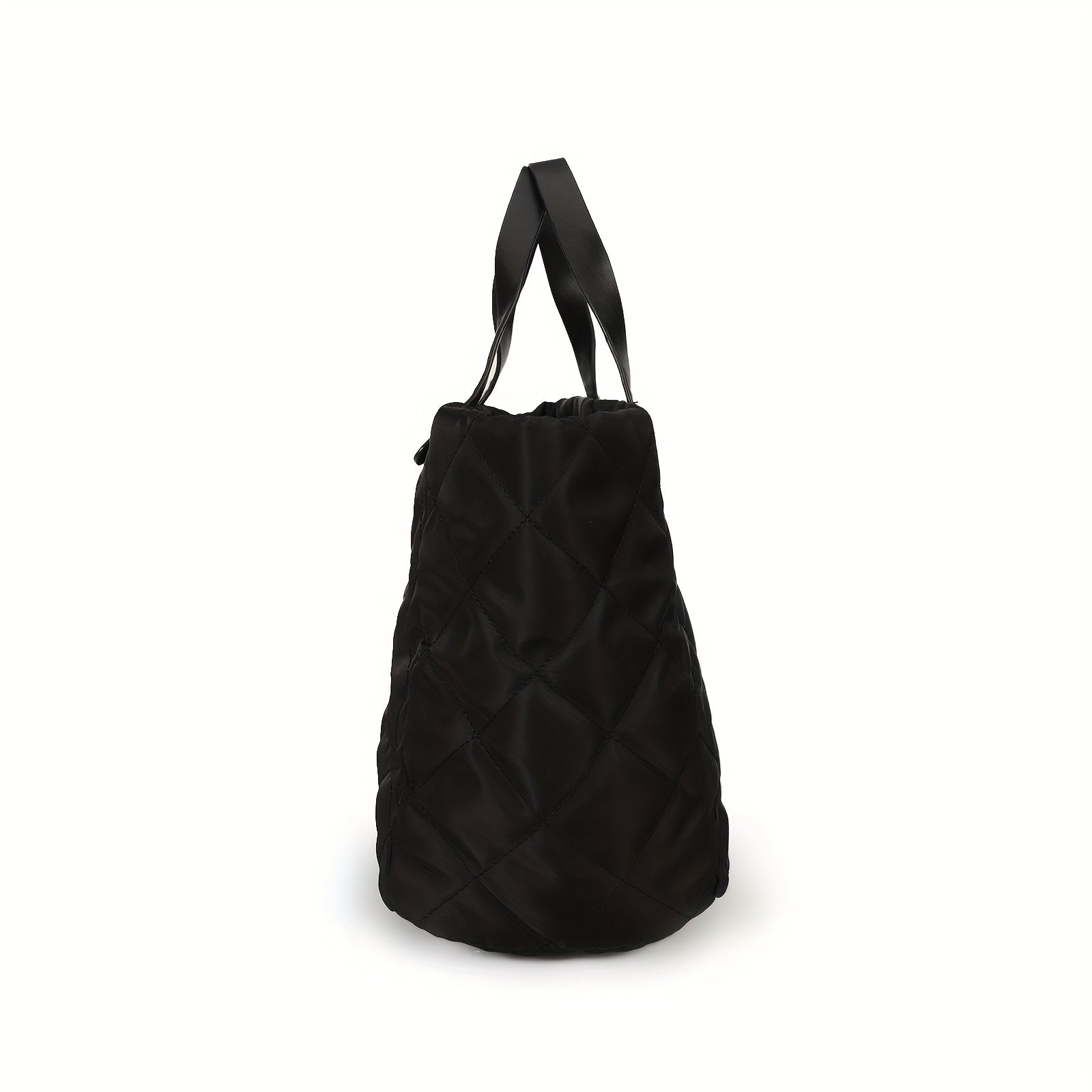 Quilted Tote Bag Nylon Shoulder Bag Women's Casual Handbag