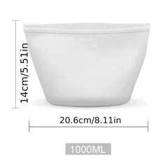 1pc Silicone Sealing Bag Food Grocery Sealed Storage Bag