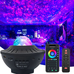 Galaxy Projector Star Night Light With Voice Control