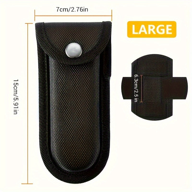 Camping Tool Bag Flashlight Holder Folding Pouch