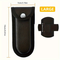 Camping Tool Bag Flashlight Holder Folding Pouch