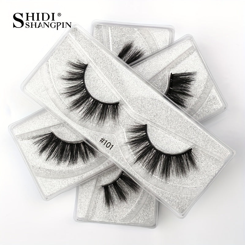 Soft & Fluffy 3D False Eyelashes for a Natural Look
