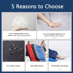 Lightweight Compact Sleeping Bag for Cold Weather Camping