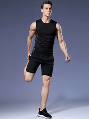 Men's Compression Sport Tank Top Quick Drying Vest