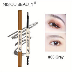 4 Colors Eyebrow Pencil Triangular Head Long Lasting Waterproof Sweat Proof