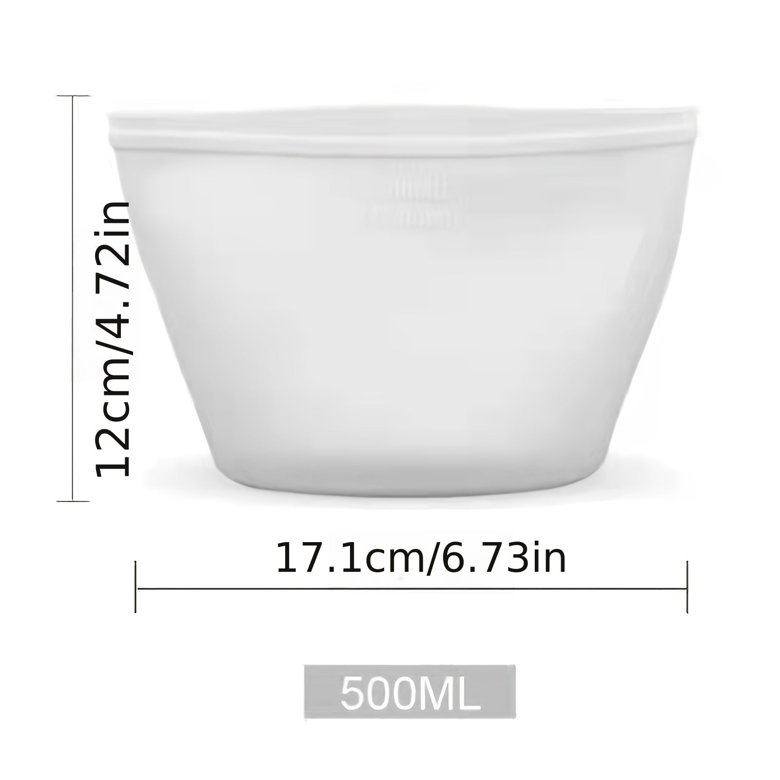 1pc Silicone Sealing Bag Food Grocery Sealed Storage Bag
