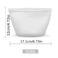 1pc Silicone Sealing Bag Food Grocery Sealed Storage Bag