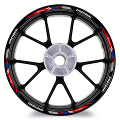 Motorcycle Wheel Hub Sticker Reflective Waterproof Creative Decal