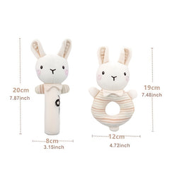 Soft & Cuddly Baby Hand Rattle for Early Education