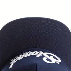 Stoned Embroidery Print Hip Hop Cap For Men Women