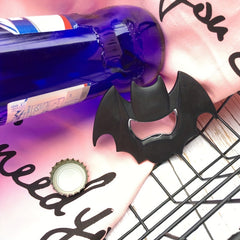 Bat Bottle Opener Fridge Magnet for Drinks - Summer Accessory