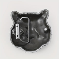 Vintage Tiger Head Belt Buckle for Men & Women Western Cowboy Cowgirl