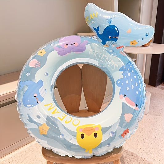 Whale Underarm Swimming Rings for Kids Water Toys Pool Play