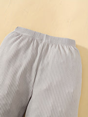 3pcs Girls Cotton Active Jogger Pants Stretch Fit Kid Trousers