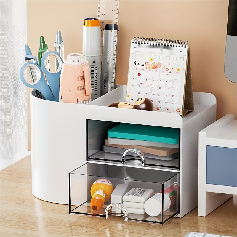 Large Capacity Pencil Holder & Storage Box for Students