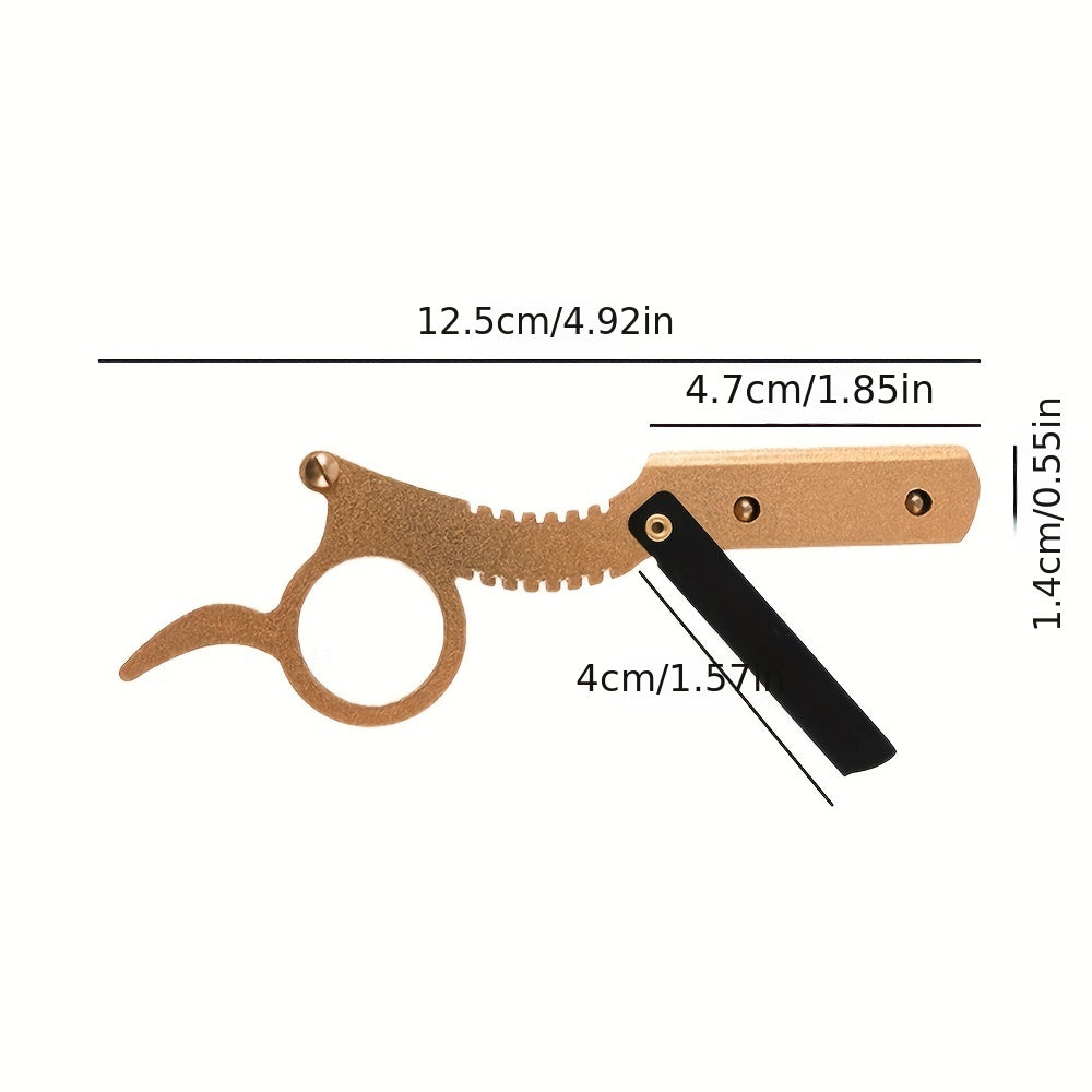 Professional Manual Depilation Razor for Haircuts Beards Eyebrows