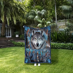Bohemian Style Warm Throw Blanket Soft Blanket For Couch Bed