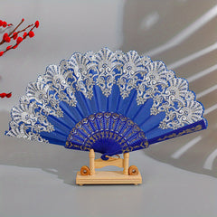 Antique Folding Fan 17 78 Cm For Women Girls Men