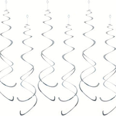 30pcs Foil Swirl Hanging Decoration Party Supplies