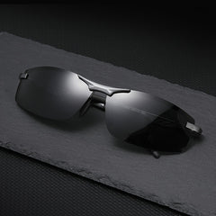 ANNBRU Men's Sport Sunglasses Aluminum Magnesium Alloy Glasses