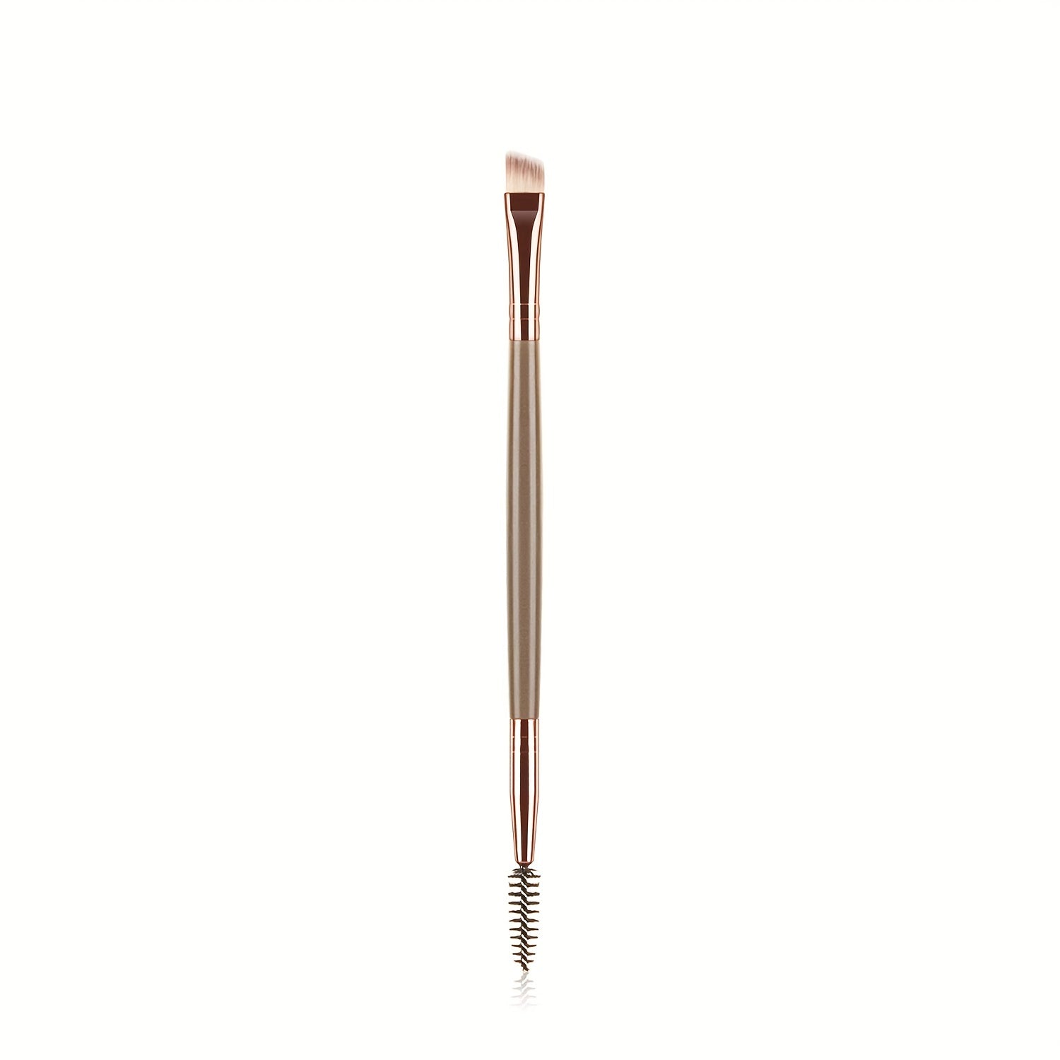 Pro Double-Ended Angled Brow Brush & Spoolie