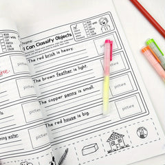 Kids Activity Book with Observation Checklists & Writing Prompts