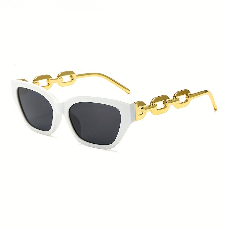 Vintage Cat Eye Sunglasses Square Frame UV400
