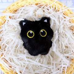 2pcs Cat Plush Doll Ornament Pillow Cat Toy Holiday Gift