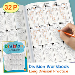 YUYNLEP Youngsters' Division Practice Workbook - 12 Daily Timed Math Tests