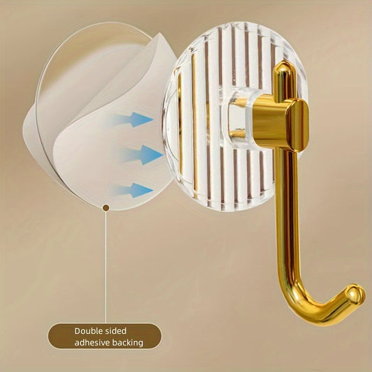 Acrylic Hook Light Punching Adhesive Hook with Back Glue