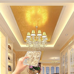 100 pcs Leaf Sheets High Foil for Crafts Home Decor Painting Furniture
