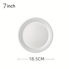 100 Compostable 7 Heavy Duty Dessert Trays Biodegradable